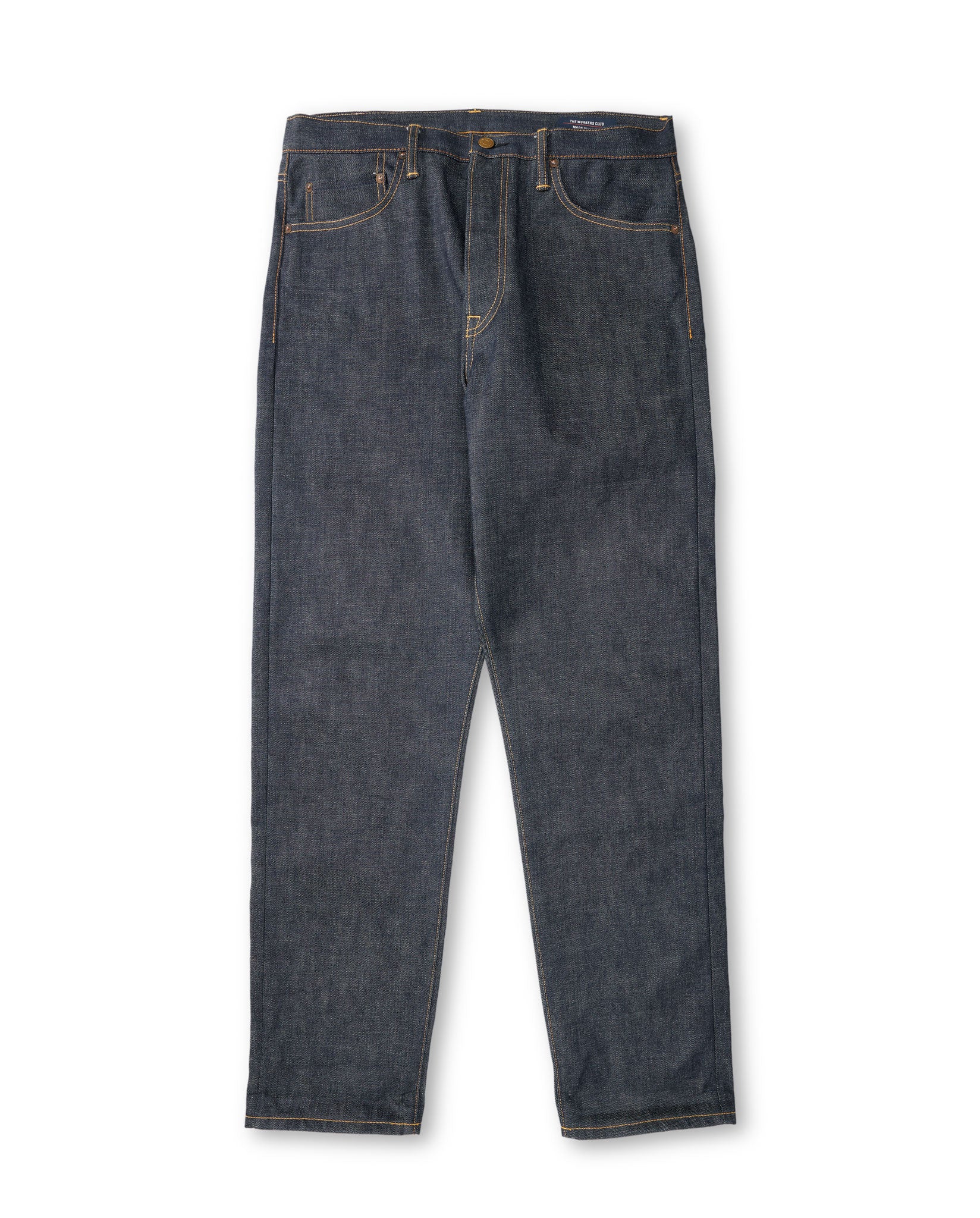 RAW INDIGO RELAXED FIT 007 SELVEDGE JEAN