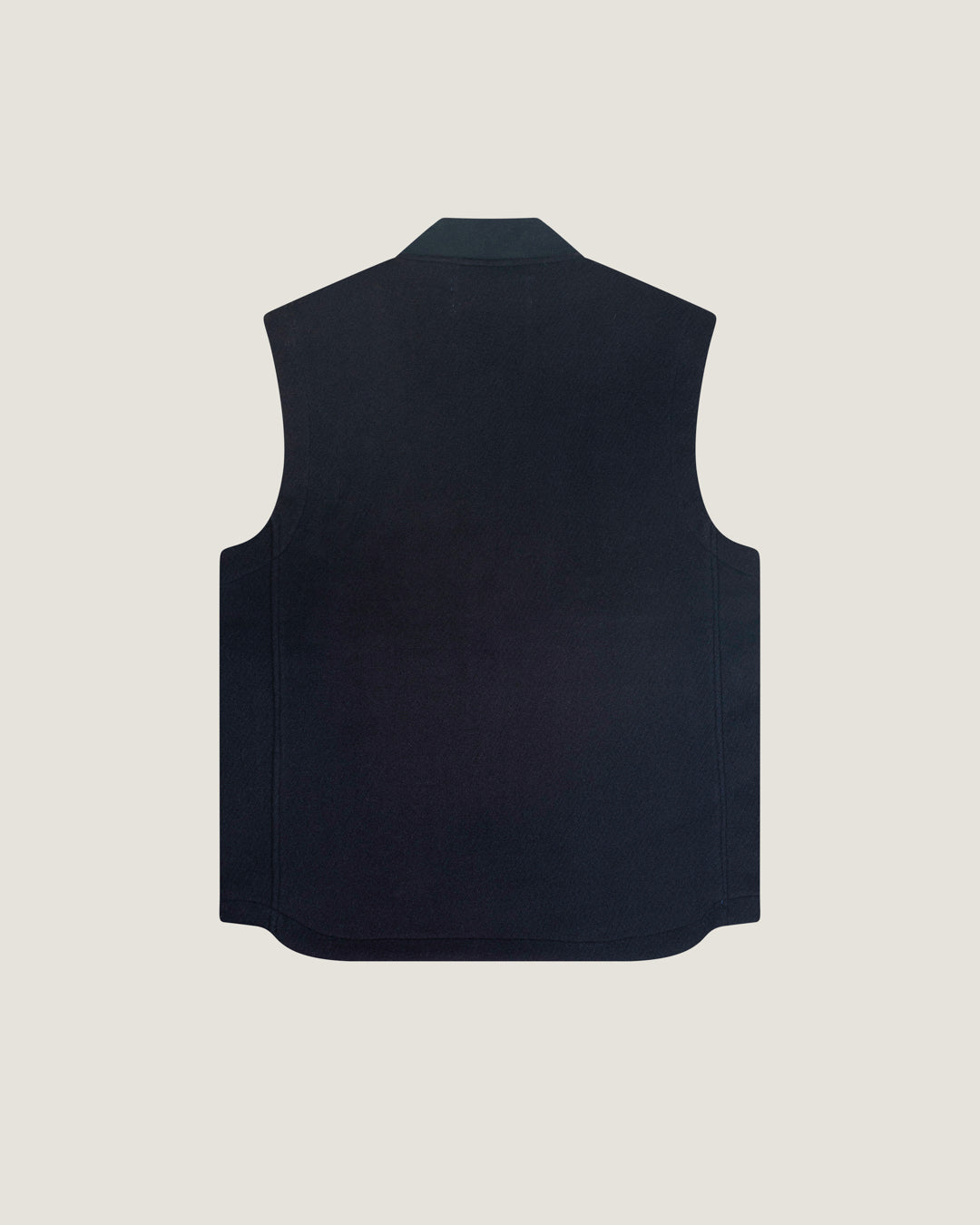 Double Face Navy Aldworth Wool Gilet
