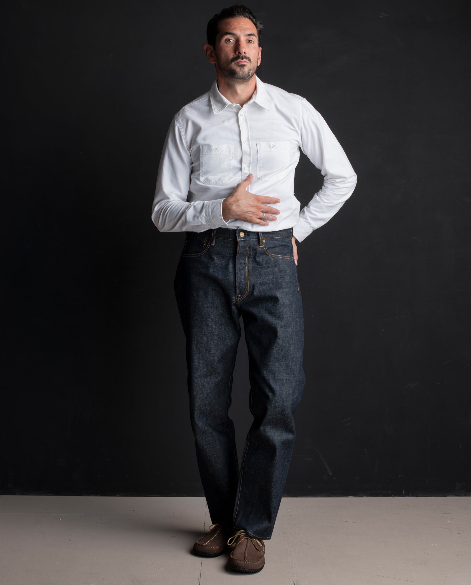 007 RELAXED FIT SELVEDGE JEAN - INDIGO RAW