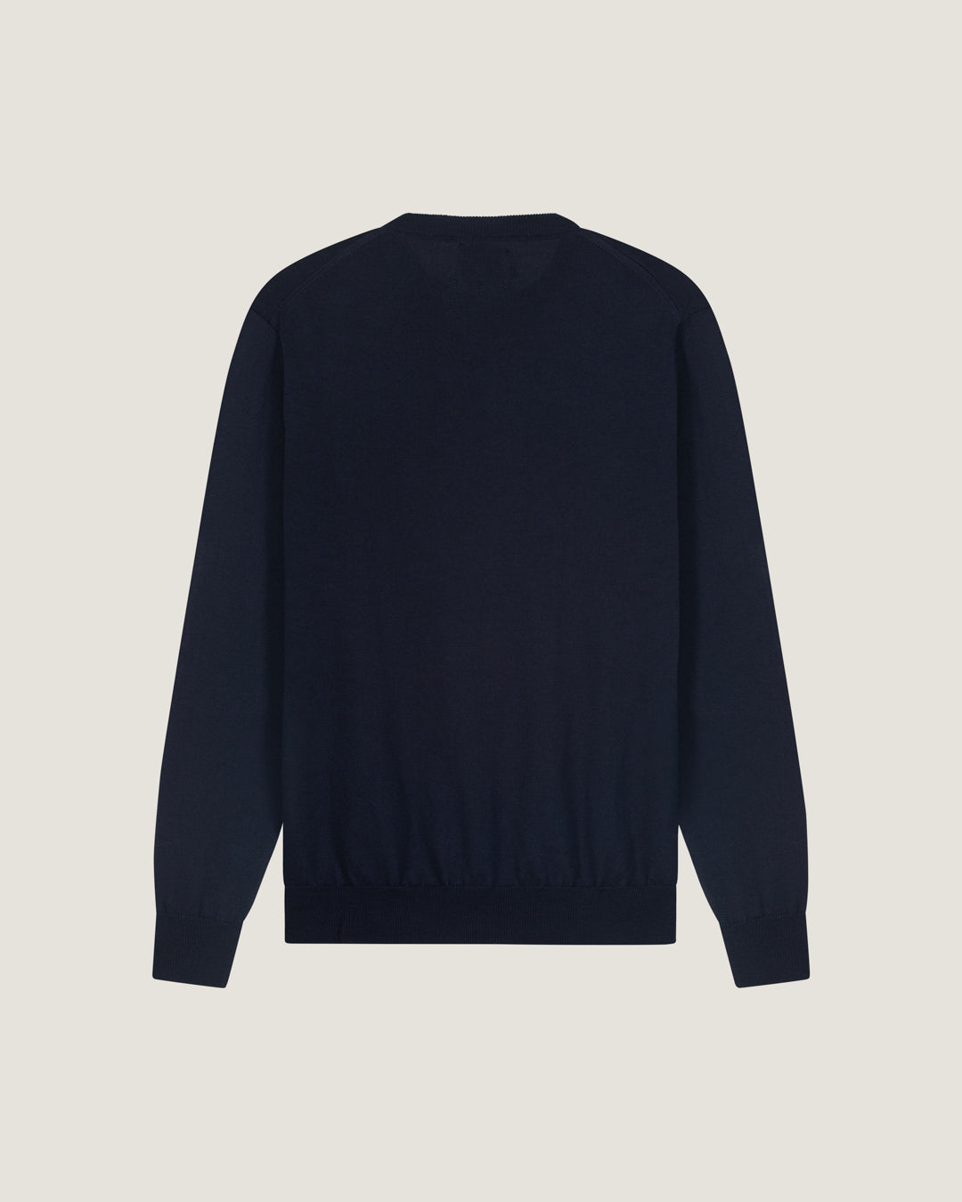 Navy Norton Fine Gauge Knitted Sweater