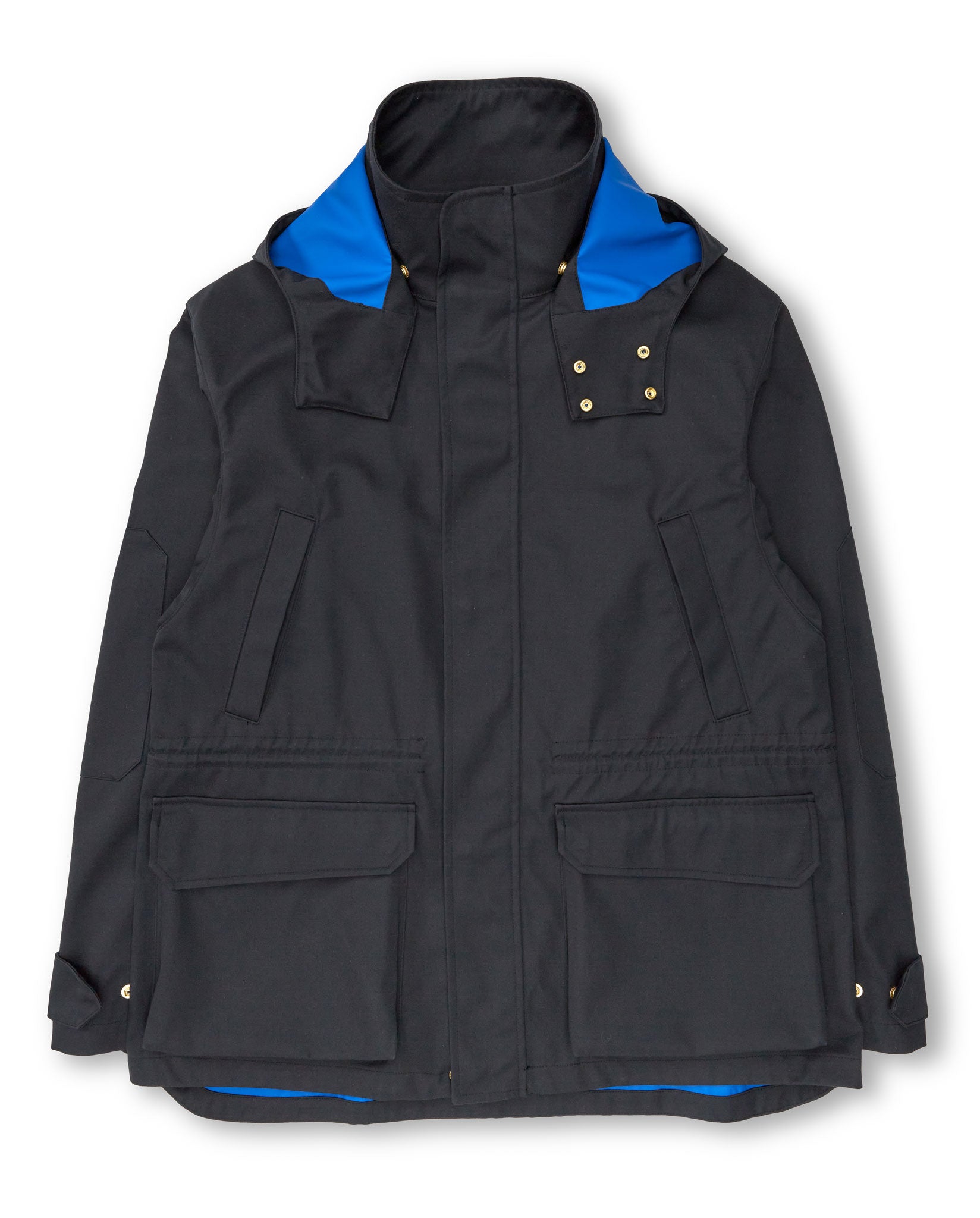 JEFFERSON SHELL JACKET IN NAVY & COBALT