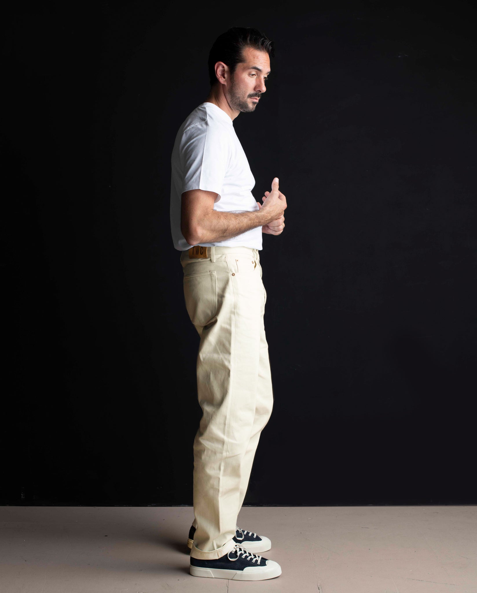 007 RELAXED FIT SELVEDGE JEAN - ECRU RAW