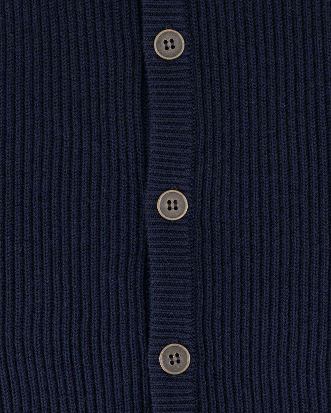 Navy Woodstock Fine Gauge Knitted Cardigan