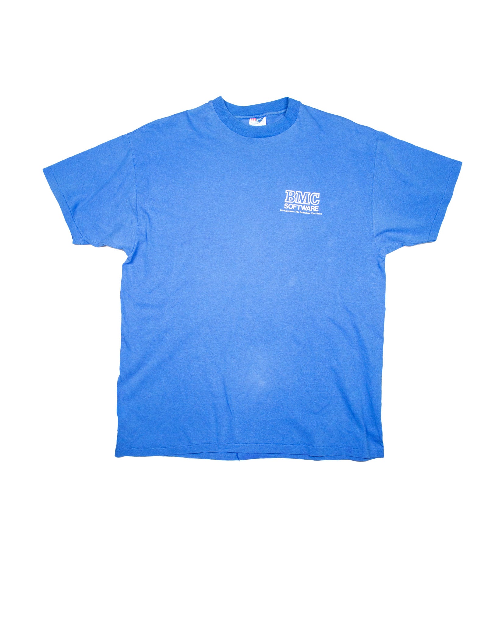 BMC Software Vinyl Print T-shirt in Blue