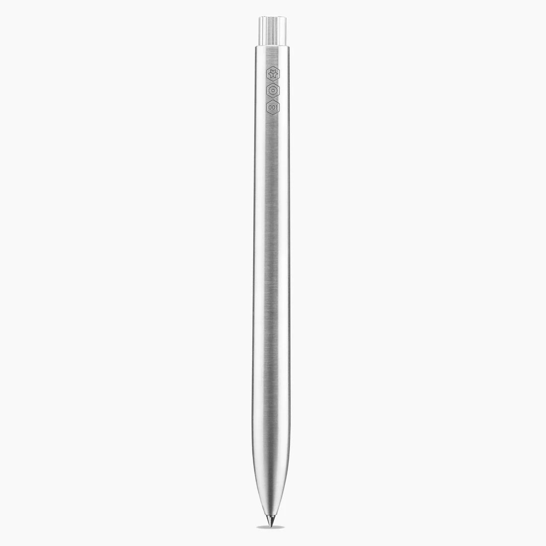 Ajoto Aluminium Natural Brushed Pen