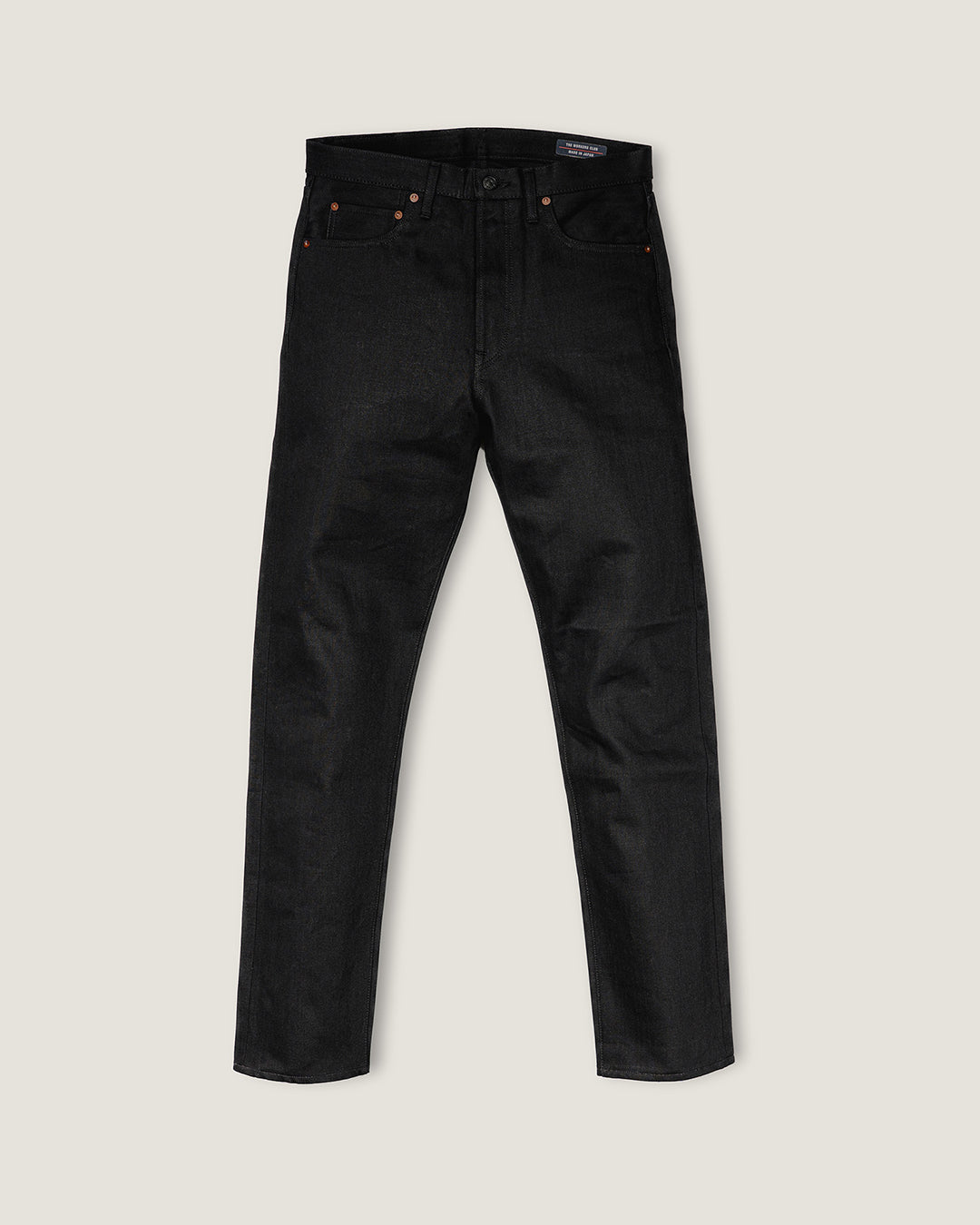 BLACK 007 RAW SELVEDGE DENIM JEAN