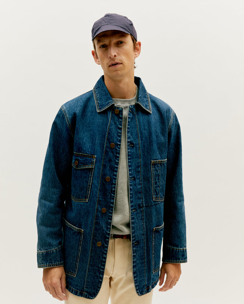 BEDFORD CHORE DENIM JACKET - INDIGO RINSE