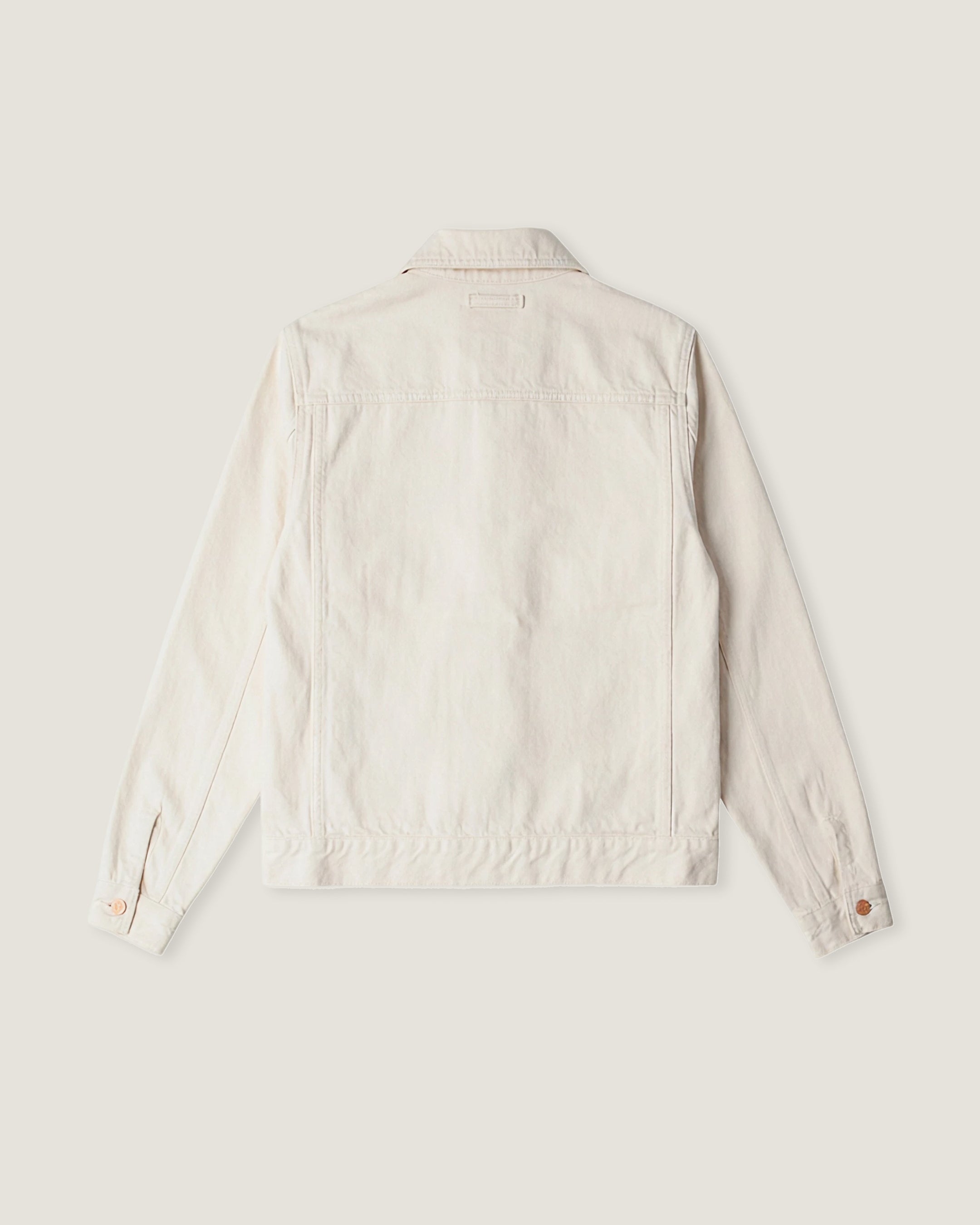 Ecru Birch Denim Jacket