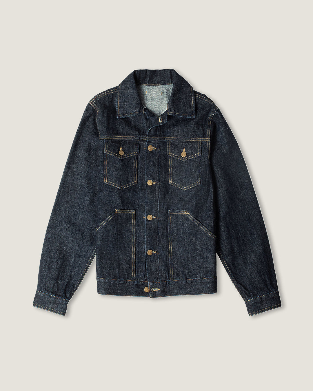 Rinse Wash Indigo Birch Denim Jacket