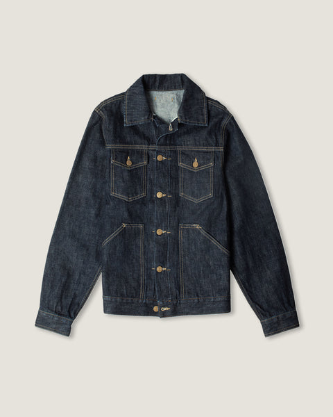 Rinse Wash Indigo Birch Denim Jacket