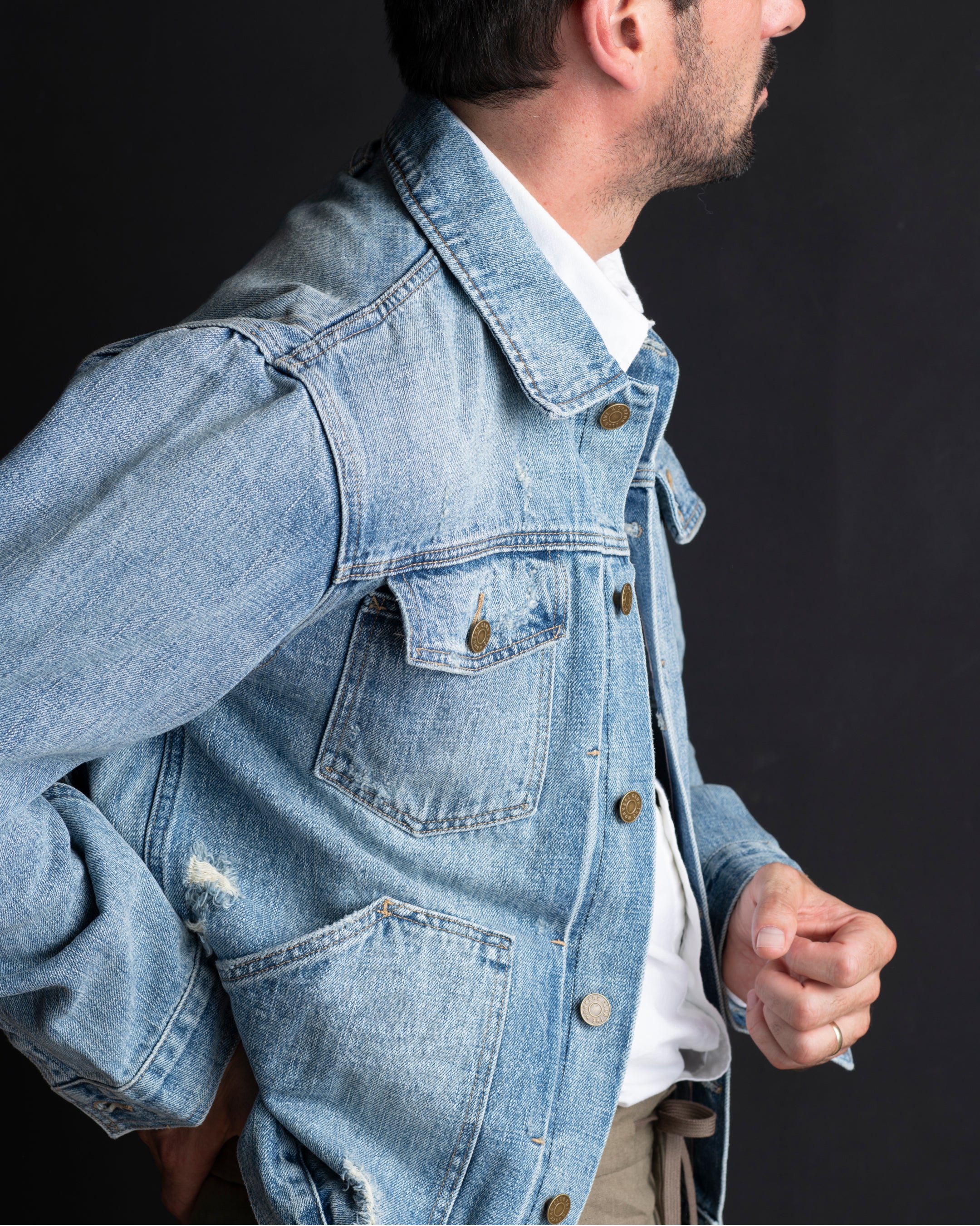 Super Fade Birch Denim Jacket