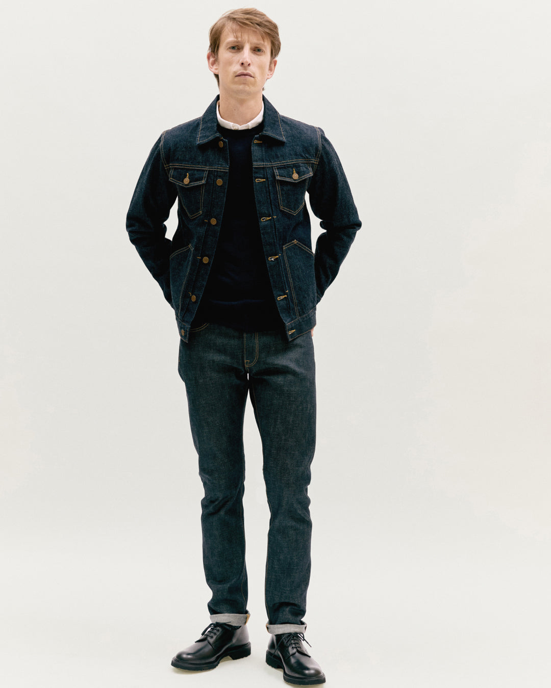 Rinse Wash Indigo Birch Denim Jacket