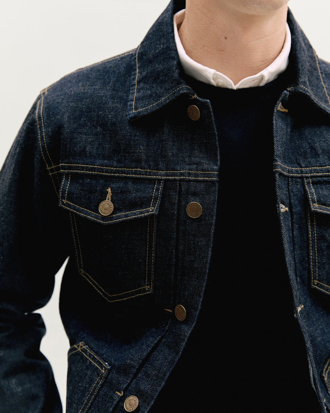 Rinse Wash Indigo Birch Denim Jacket