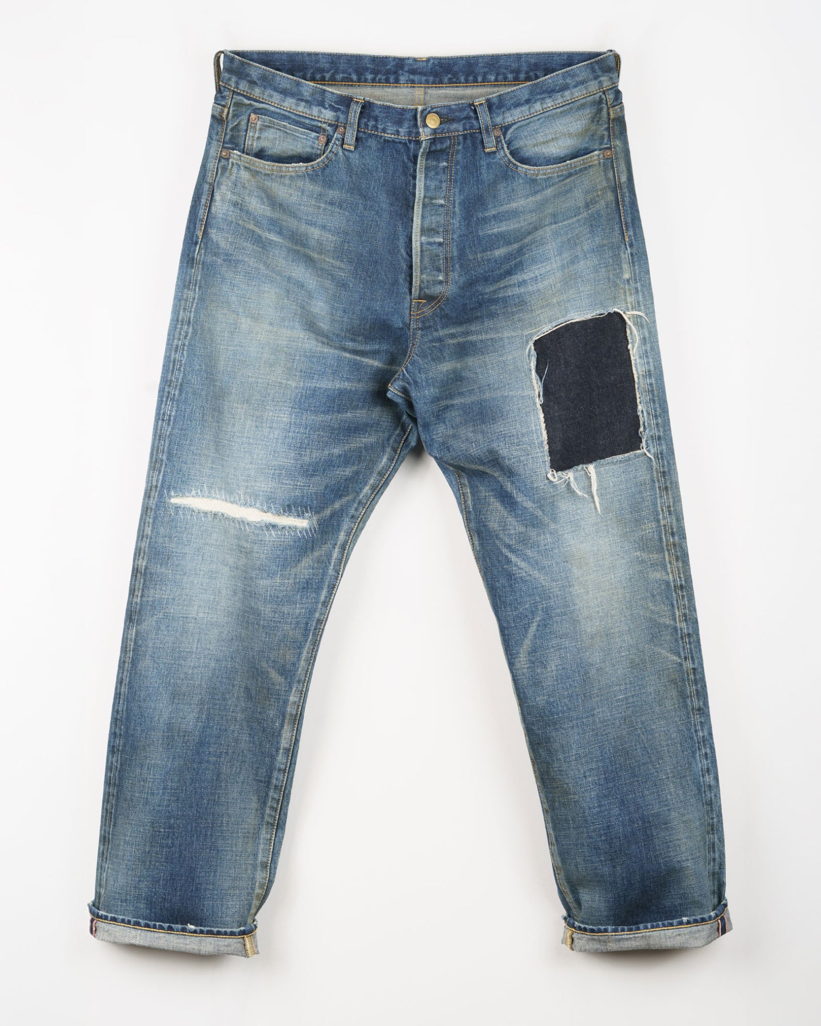 Legacy Wash #1 Relaxed Fit 007 Selvedge Jeans