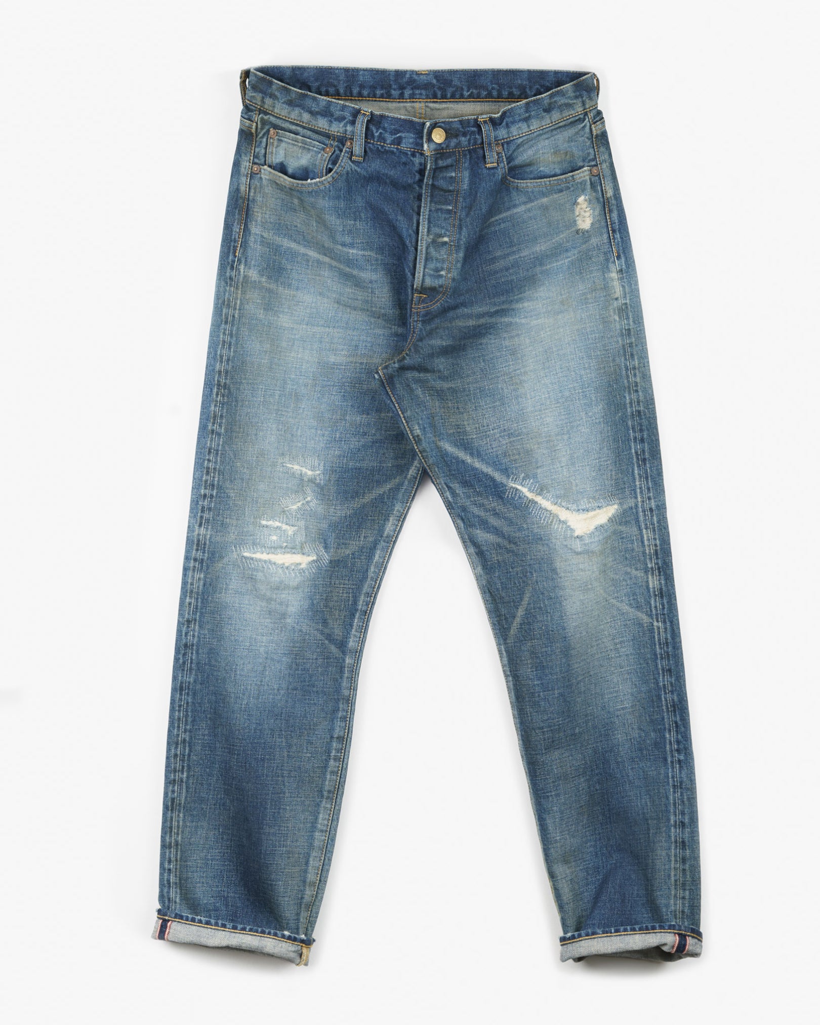 Legacy Wash #2 Relaxed Fit 007 Selvedge Jeans