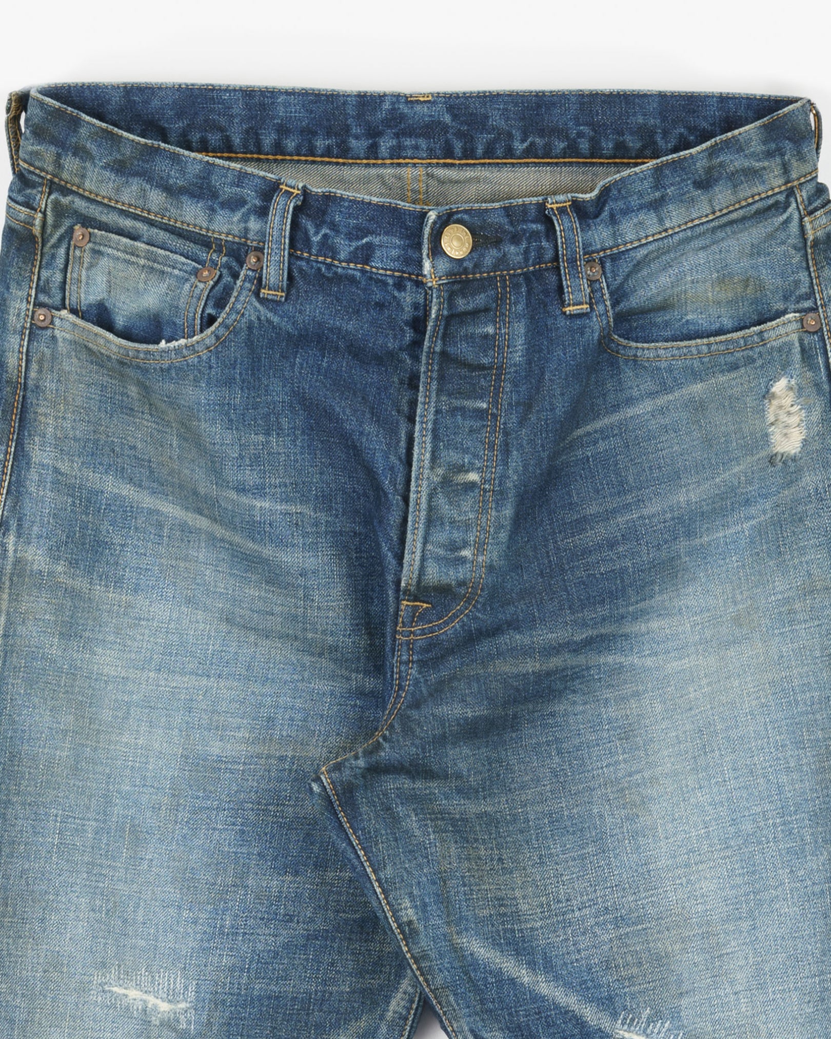 Legacy Wash #2 Relaxed Fit 007 Selvedge Jeans