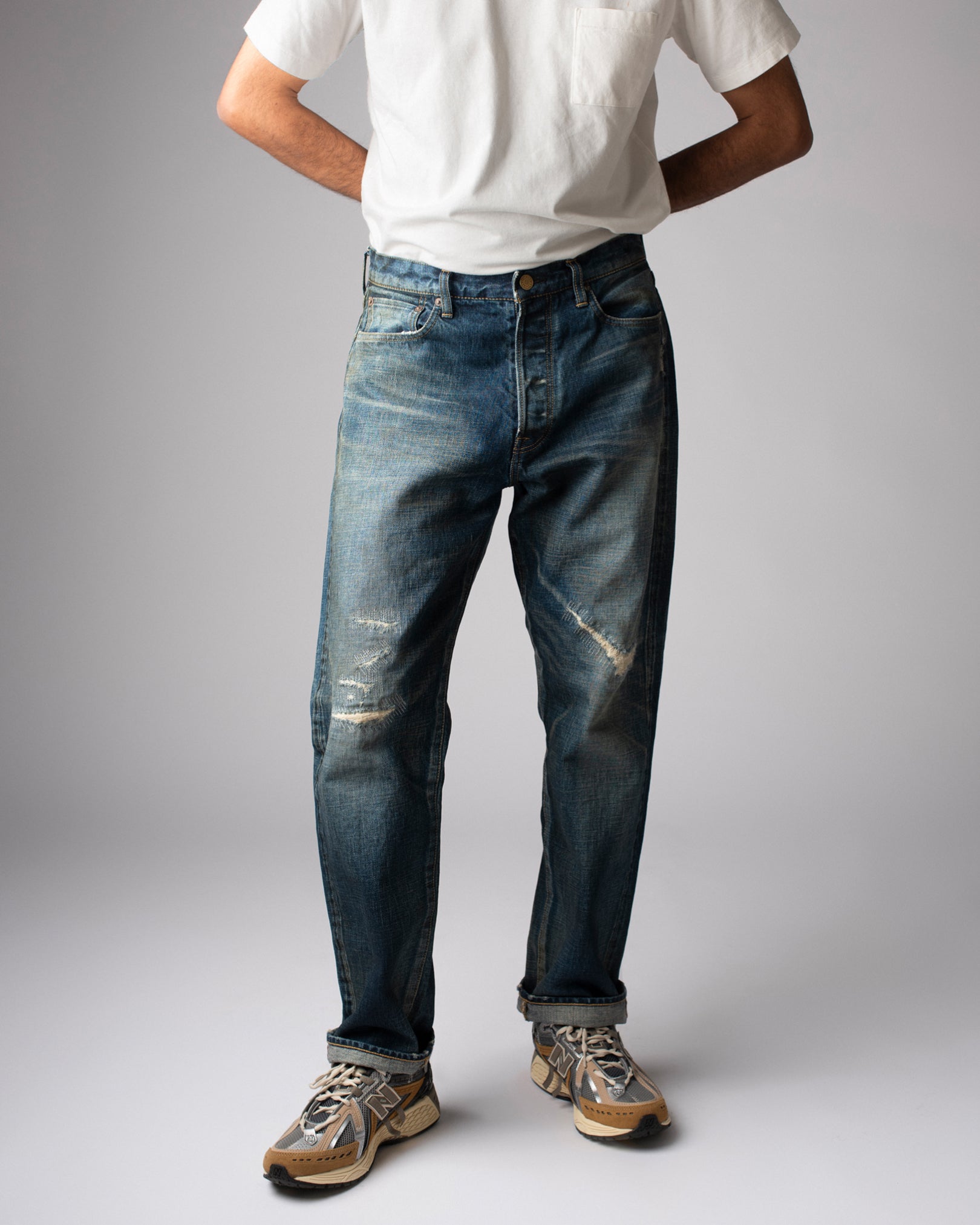 Legacy Wash #2 Relaxed Fit 007 Selvedge Jeans