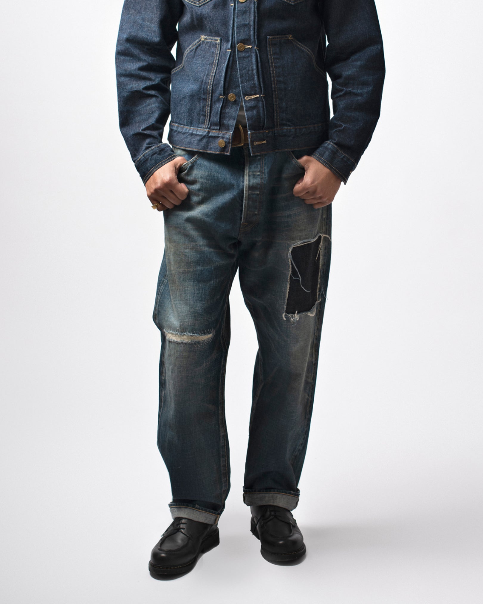 Legacy Wash #1 Relaxed Fit 007 Selvedge Jeans