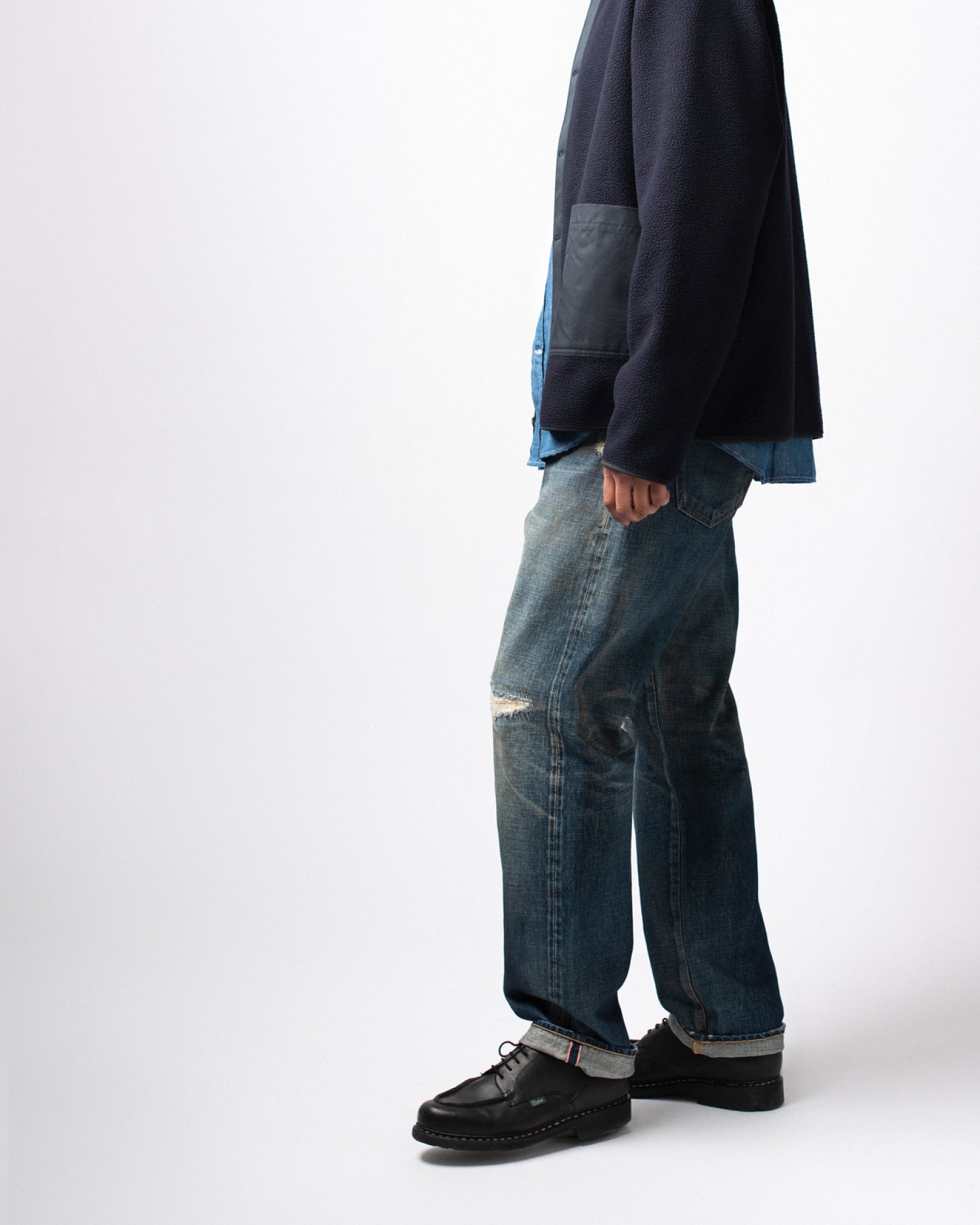 Legacy Wash #2 Relaxed Fit 007 Selvedge Jeans