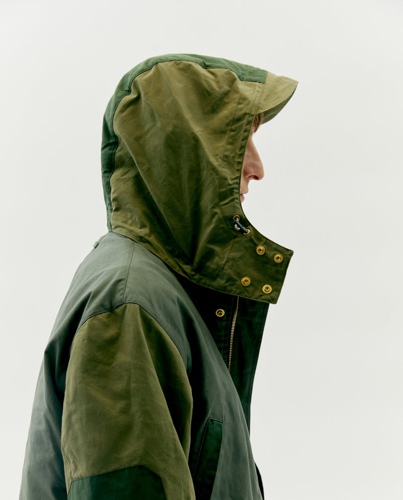 JEFFERSON SHELL JACKET IN GREEN