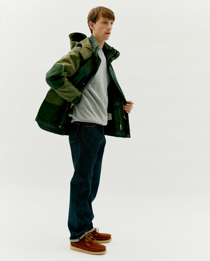 JEFFERSON SHELL JACKET IN GREEN