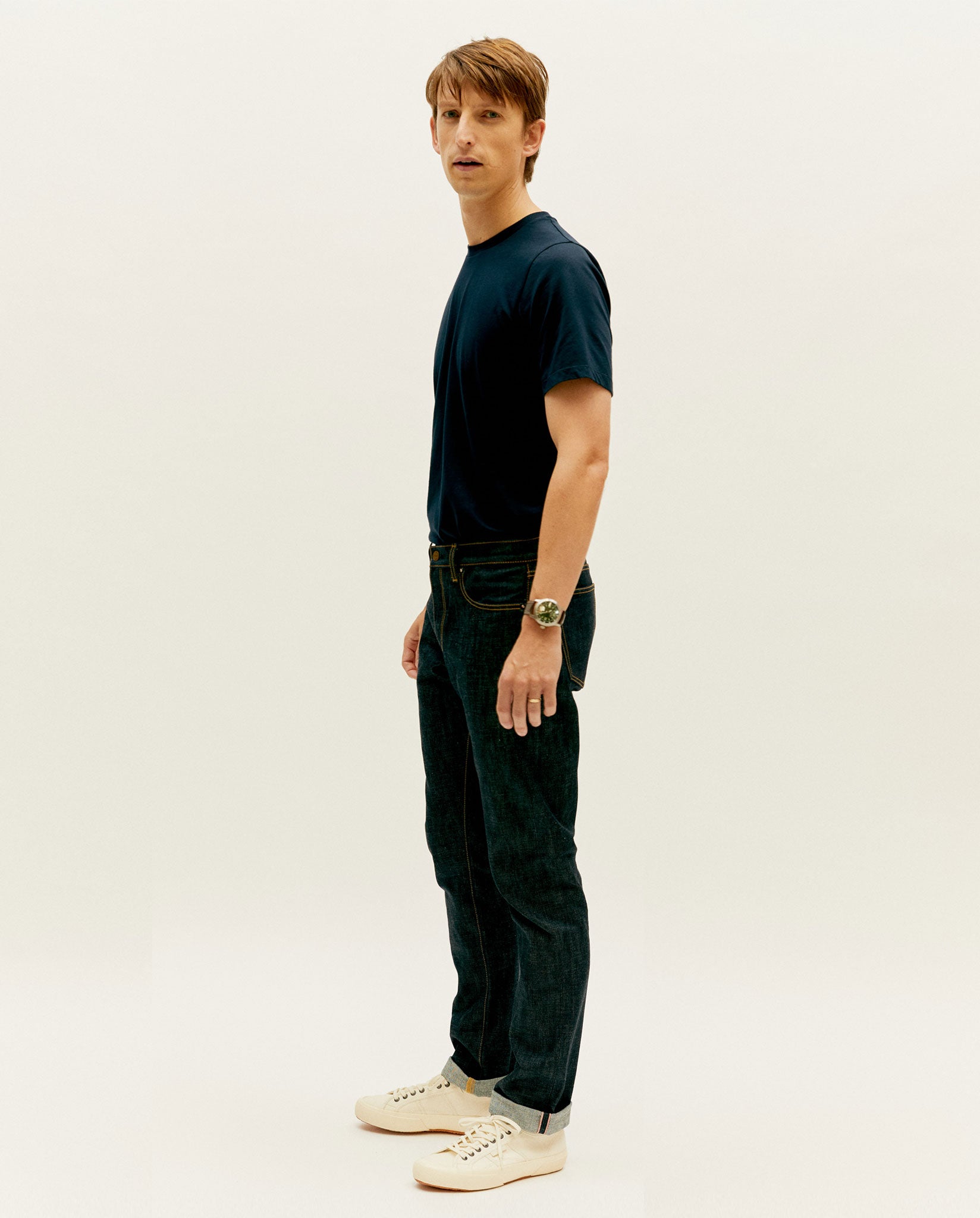 RAW INDIGO SLIM FIT 001 SELVEDGE JEAN