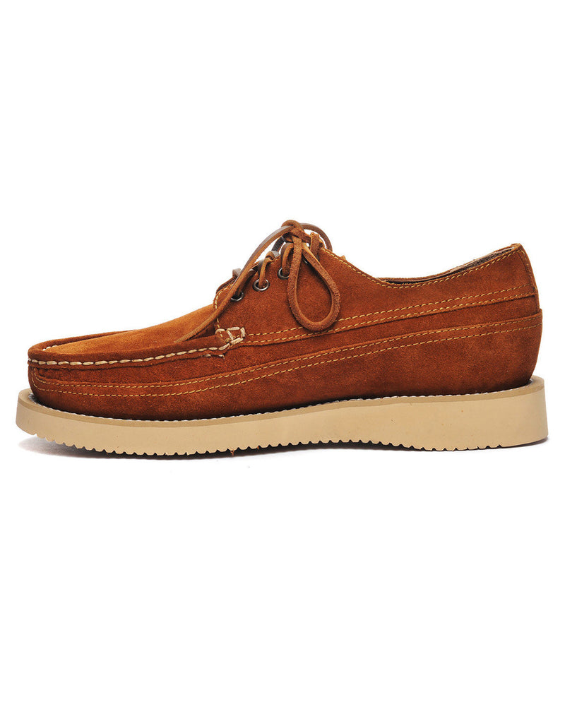 SEBAGO MOCCASIN SUEDE - BROWN COGNAC