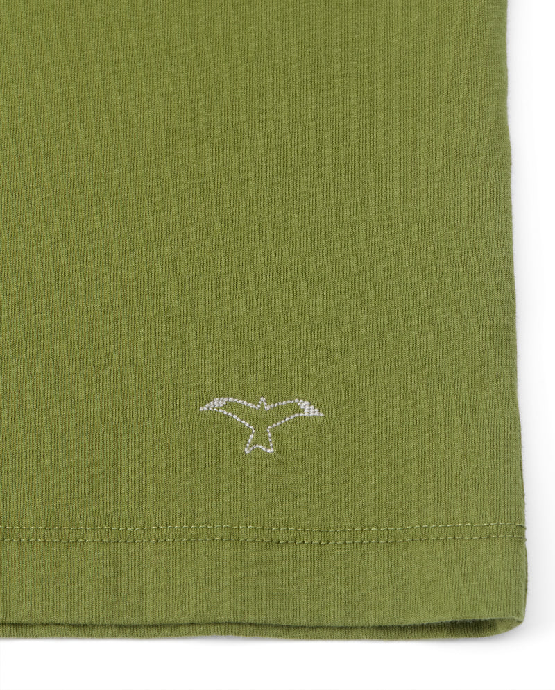 IFFLEY POCKET T-SHIRT - MOSS