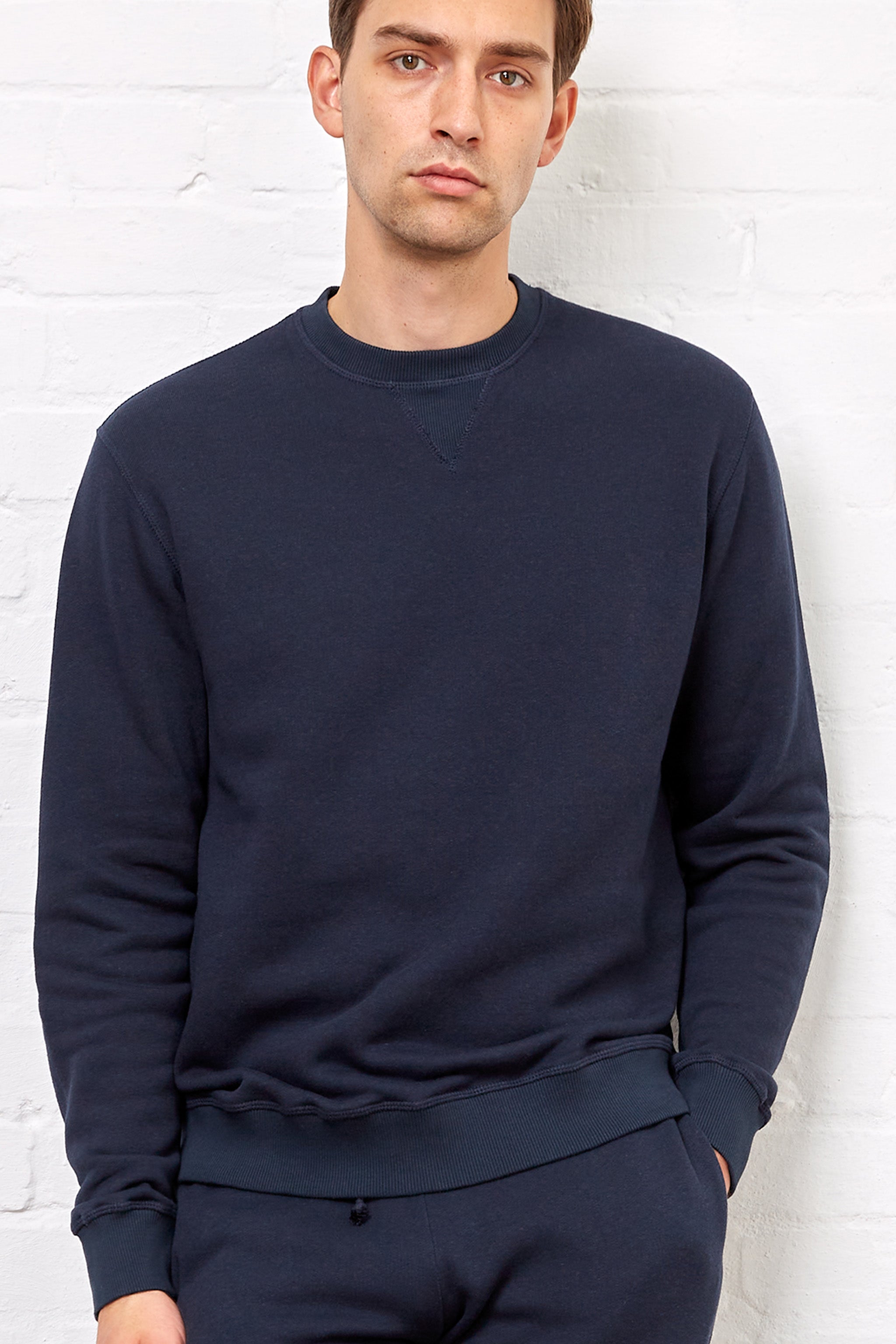 OSNEY SWEATSHIRT - NAVY