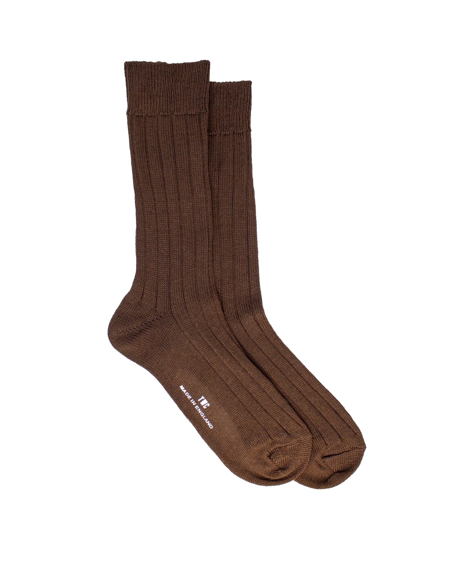 MERINO WOOL SOCKS - RUSSET