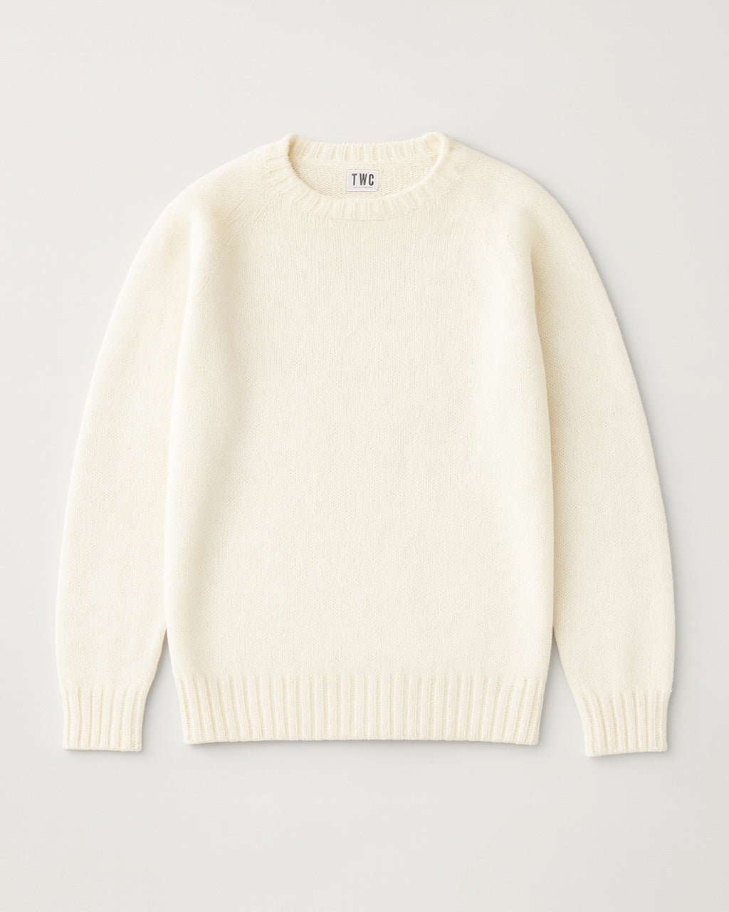 RUSKIN SHETLAND SWEATER - UNDYED VOE ECRU