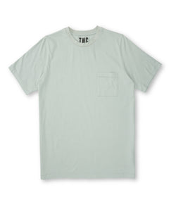 IFFLEY POCKET T-SHIRT - SEA FOAM