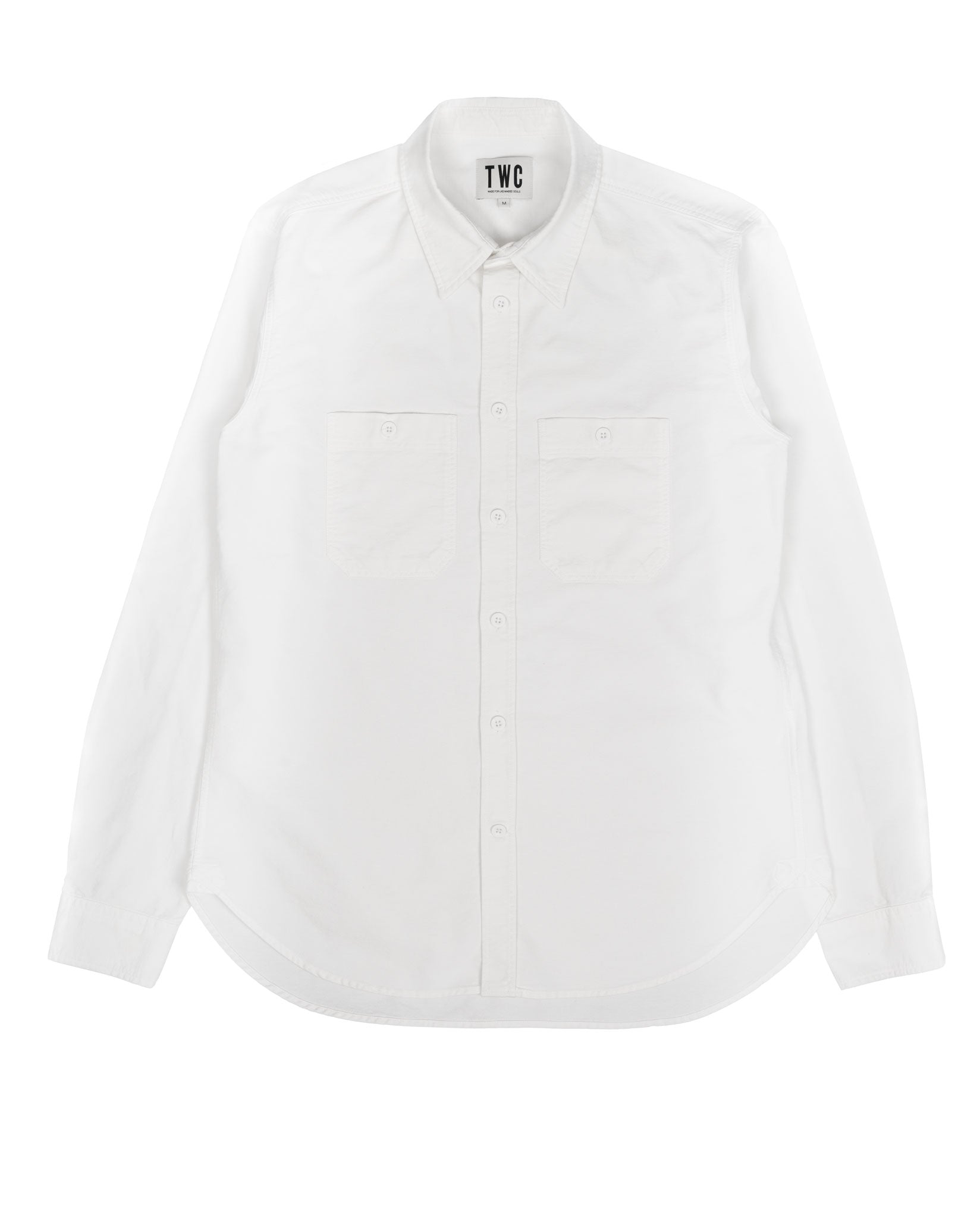 LEWIS OXFORD SHIRT IN WHITE