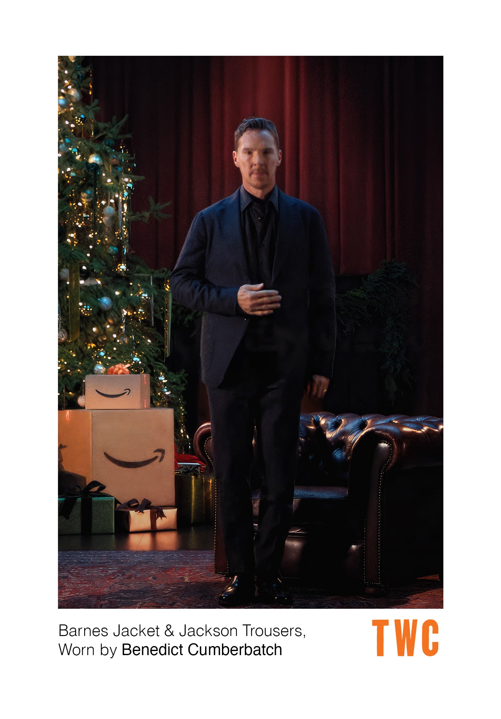 Jackson Navy Wool Trousers