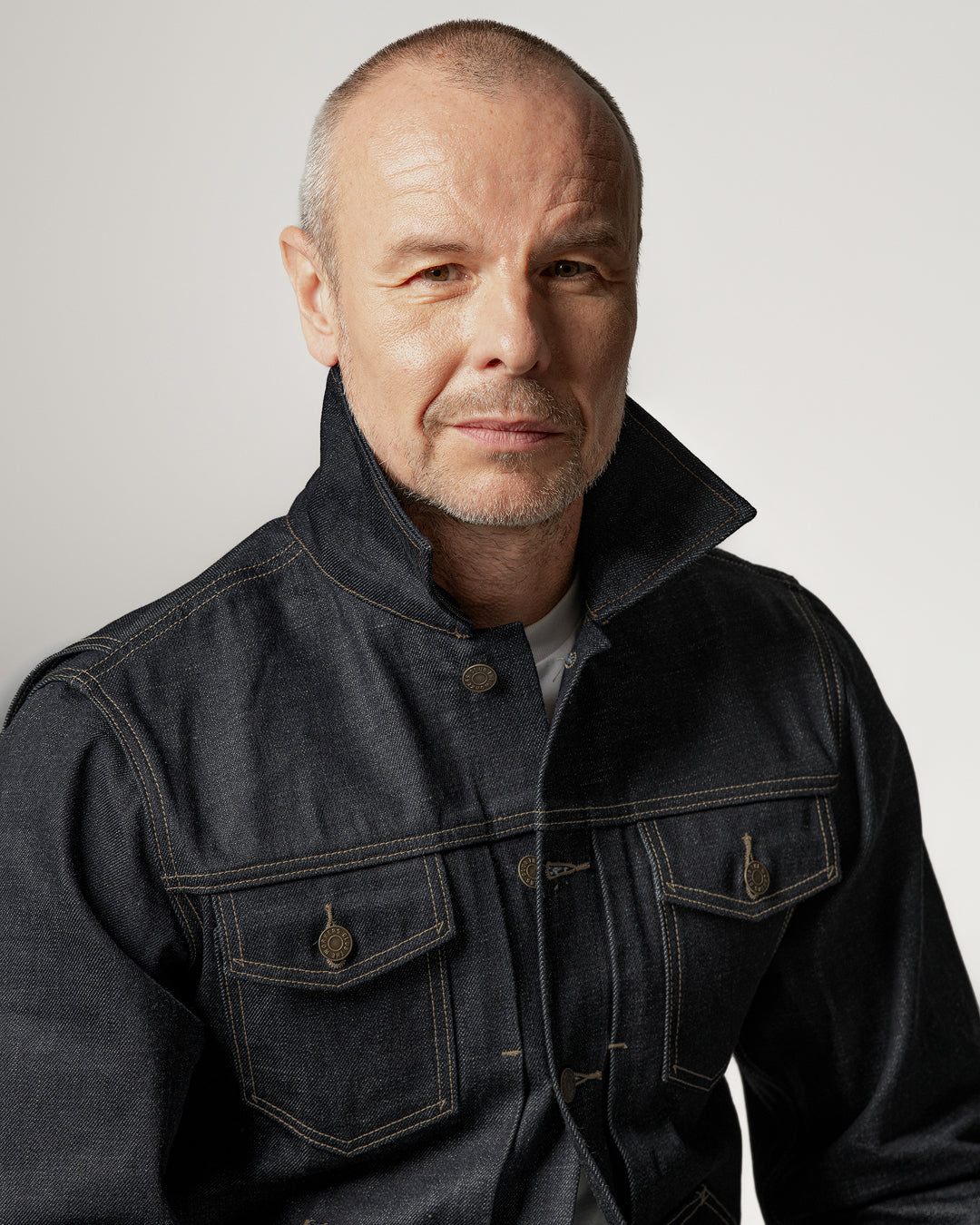 Raw Indigo Birch Denim Jacket