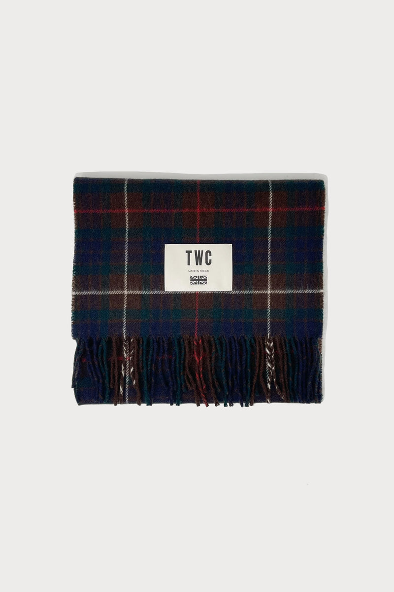 LAMBSWOOL CHECK SCARF