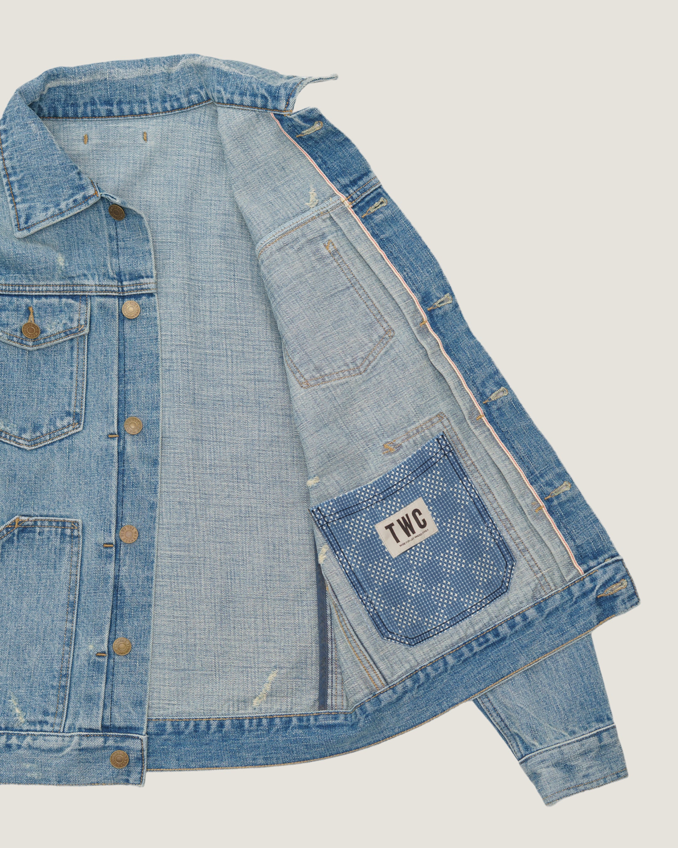 Super Fade Birch Denim Jacket