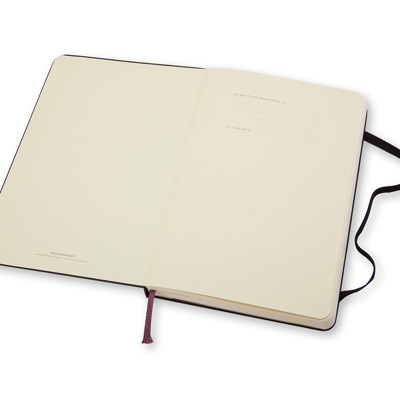 Moleskine Classic Plain Notebook (Black)