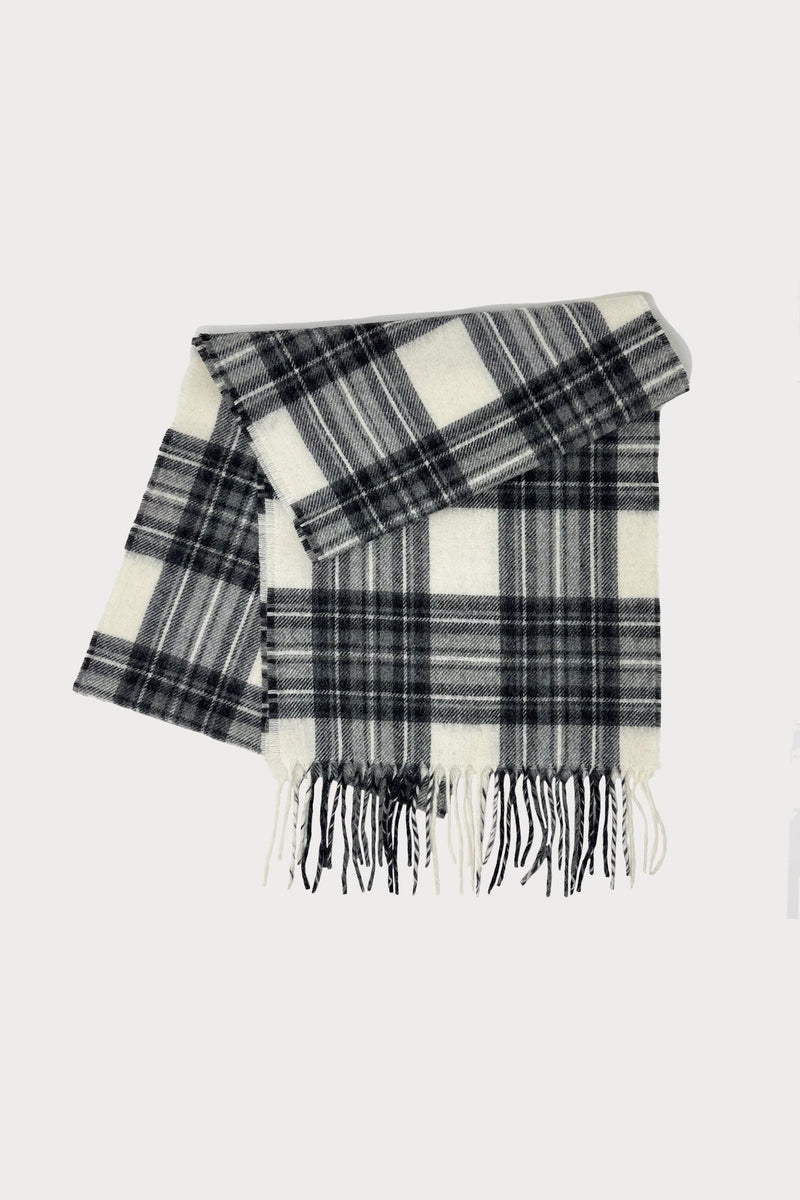 BATH FOAM- Coastal + STILL-London Candle RIVER + LAMBSWOOL CHECK SCARF